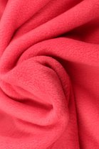 10 meter fleece stof - Koraalroze - 100% polyester