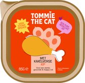 Tommie the Cat - kattenvoer natvoer - verse paté kip - voordeel verpakking - 32 stuks - 85 gram per stuk - zonder suiker en graanvrij