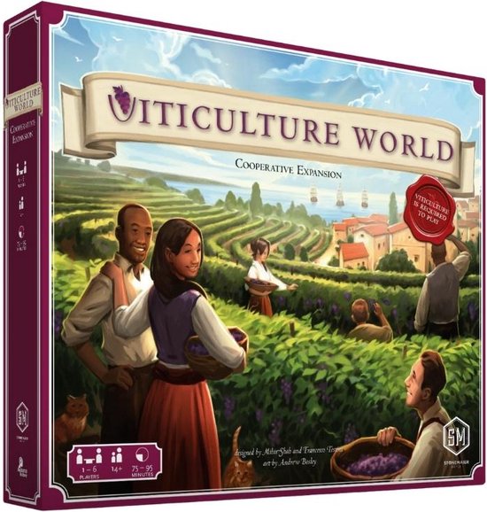 Boek: Viticulture World, geschreven door Stonemaier Games