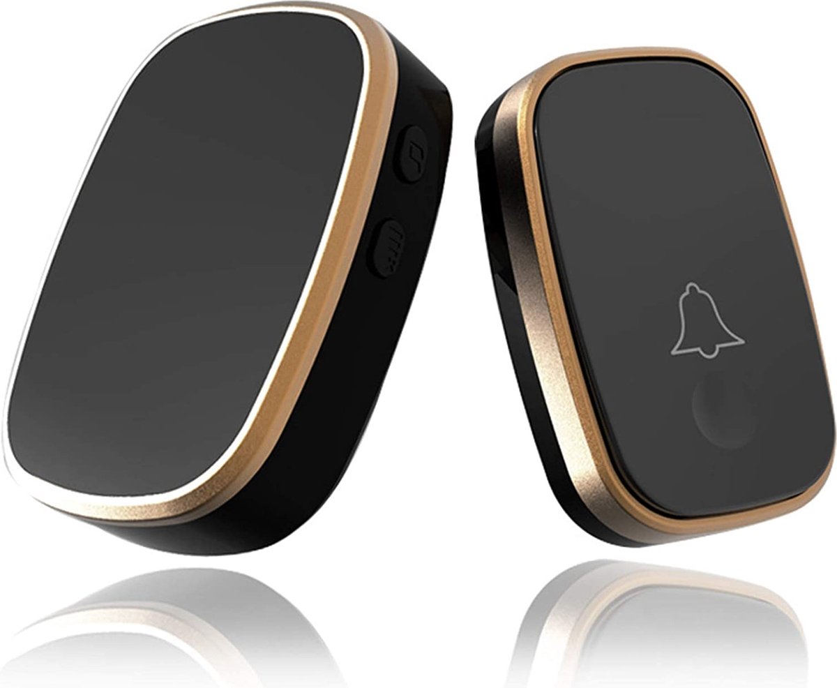 Deurbel - draadloze deurbel met ontvangers – wireless doorbell – duurzaam - eenvoudig te installeren