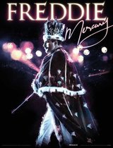 Freddie Mercury Royal Portrait Art Print 30x40cm | Poster