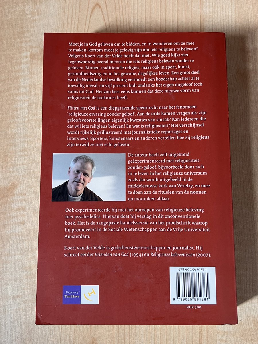 Flirten Met God - back cover