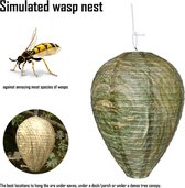 Wespenverjager - Wespenverschrikker - Wespenvanger - Nep wespennest - Dummy Wespennest - Wespinator - Wasp Protector - Wespen Zak - Nep Wespen Nest