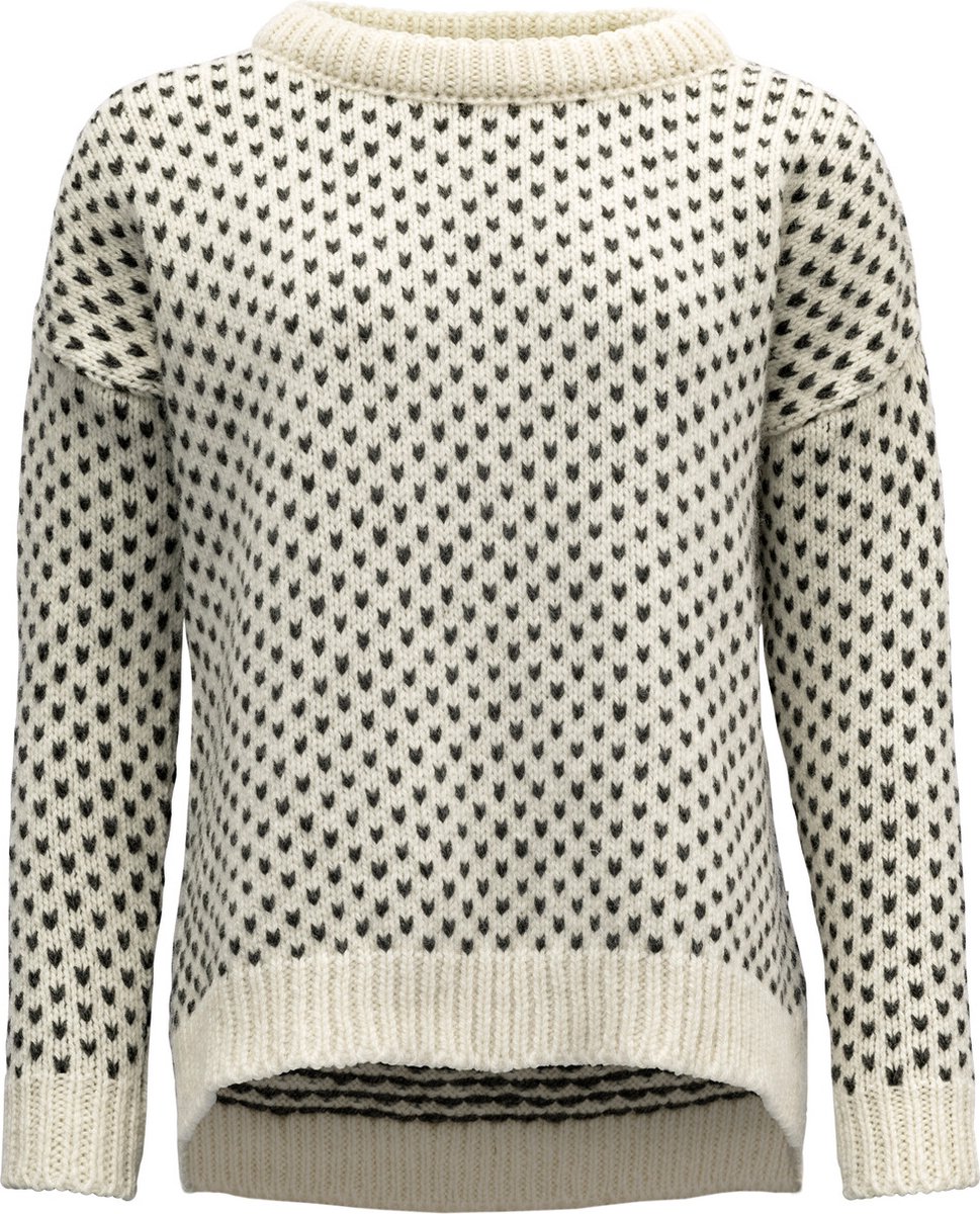 Devold Nordsjø Wool Sweater - Trui - Dames Offwhite L