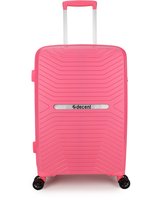 Decent CROSS-ONE PP Trolley 66 cm - 63 Liter - TSA slot - Pink