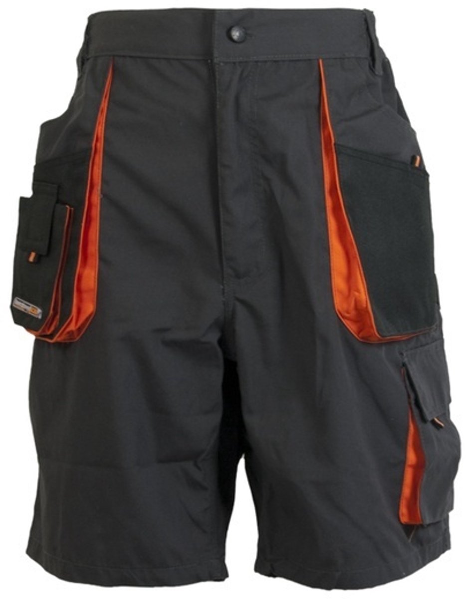 Terratrend Korte Broek 3231 - 6310 Grijs/Oranje - 44