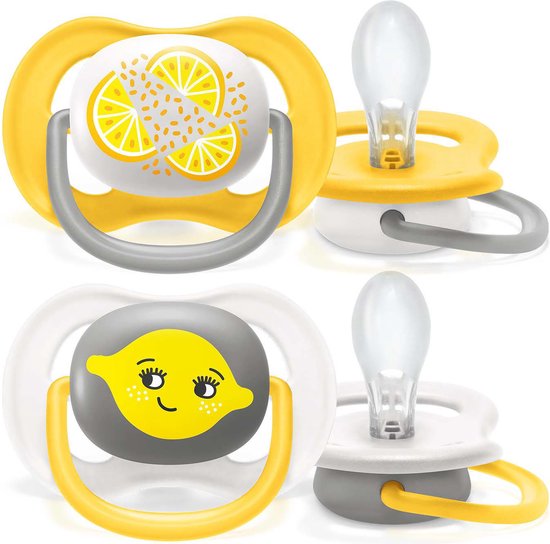 Avent Ultra Air Fopspenen 6-18M Citroen SCF080/18 | 2 stuks
