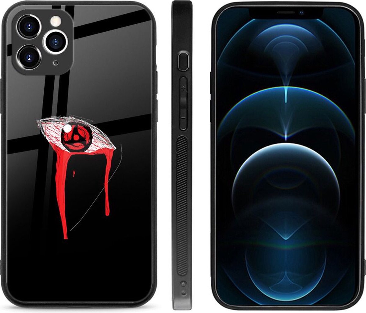 Anime merchandise - anime hoesje / phone case- Naruto Itachi sharingan Iphone 11 Pro