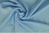 15 meter texture stof - Baby blauw - 100% polyester