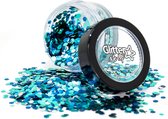 PaintGlow Biodegradable Chunky Glitter Blends - Face jewels - Glitters gezicht - Festival make up - Biologisch afbreekbaar - Ice Queen