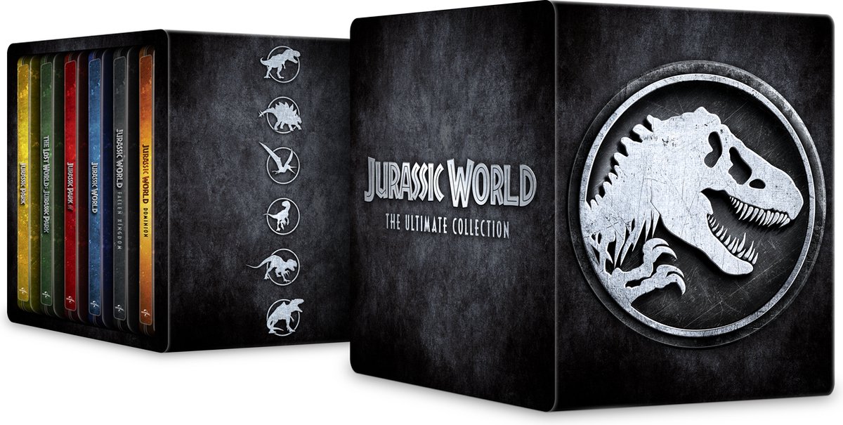 Jurassic Park / Jurassic World : une vague de steelbooks 4K [MAJ: 15 euros  (les 5 premiers)] « Steelbookpro - L'actualité mondiale des boitiers  steelbooks, pour blu-ray et jeux vidéo.