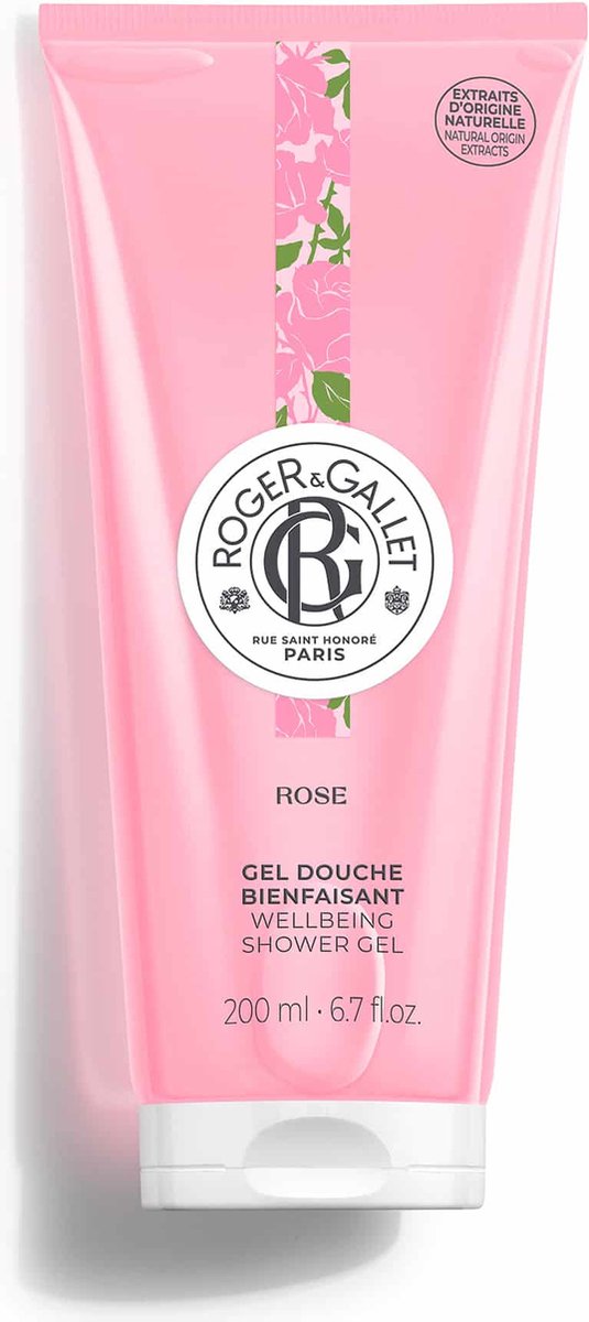 Roger & Gallet Rose Gel De Ducha Bienestar 200 Ml
