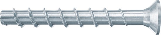 Fischer - Vis De Fixation Pour Cadres De Fenêtres PVC Ou Aluminium FFS 75x132 Avec Tete Plate A Empreinte Tx30 6