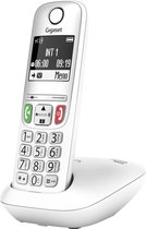 Téléphone domestique sans fil Gigaset A605 - facile à utiliser - touches rétroéclairées - bon contraste - blanc