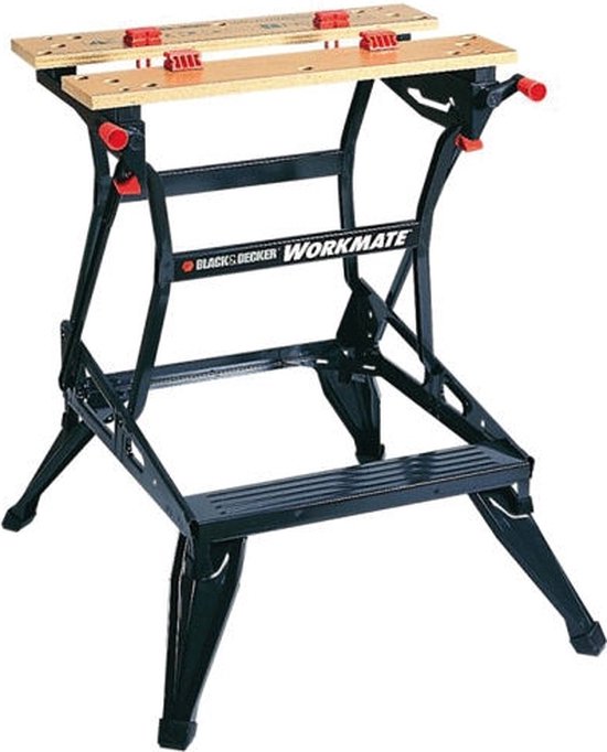 Black & Decker Workmate opvouwbare werkbank met 2 werkhoogten