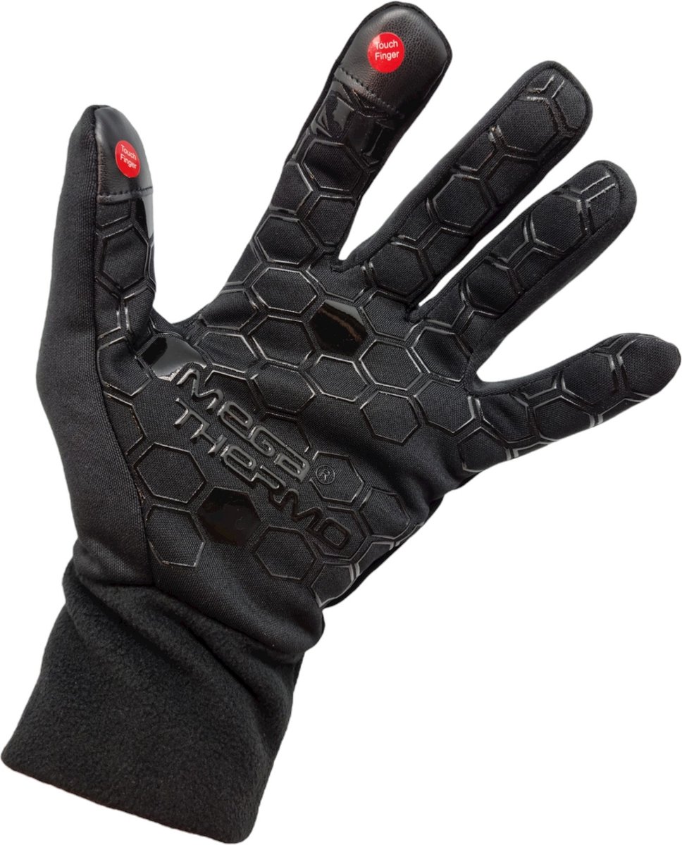 Mega Thermo Handschoenen – Antislip – Smartphone Touch functie – XL- Sport – Outdoor