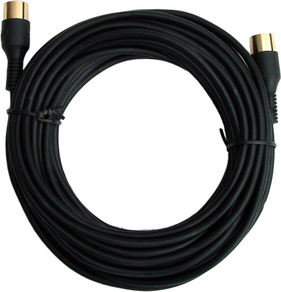 Cavus 8-pins DIN Powerlink PL8 kabel voor B&O / zwart - 10 meter
