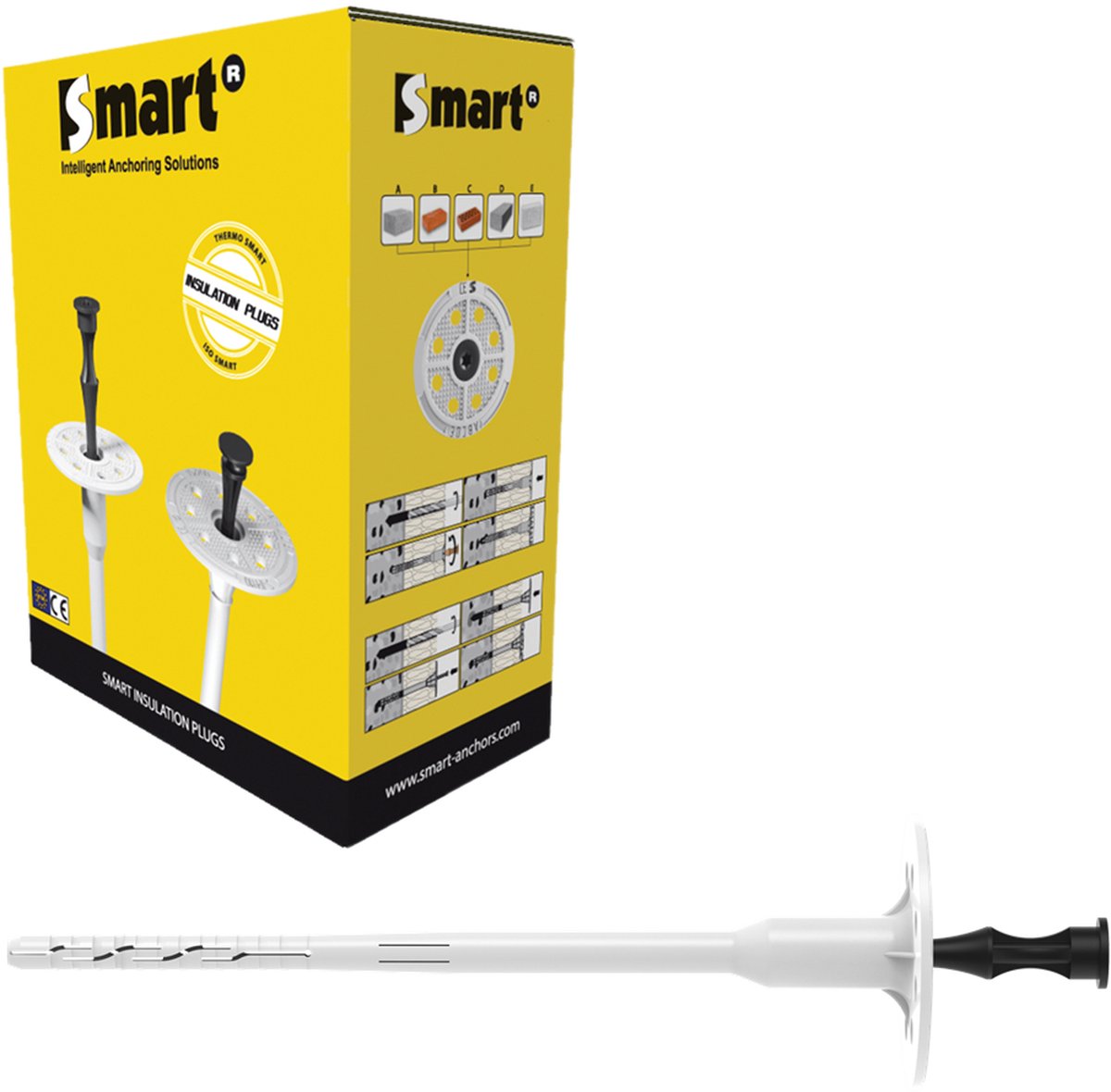 SMART | THERMO SMART S-IPT kunstst.schroef 8x155 | 200 st
