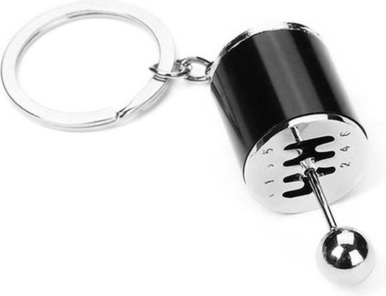 Keychain Gearbox I Manual Shift Keychain I Manual Gearbox Keychain I Car Shift I Zwart