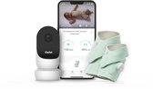 Owlet Monitor Duo Plus 2 - NIEUW - Smart Sock Plus en Cam 2 - Meest Complete Babymonitor (0 maanden - 5 jaar) - Mint