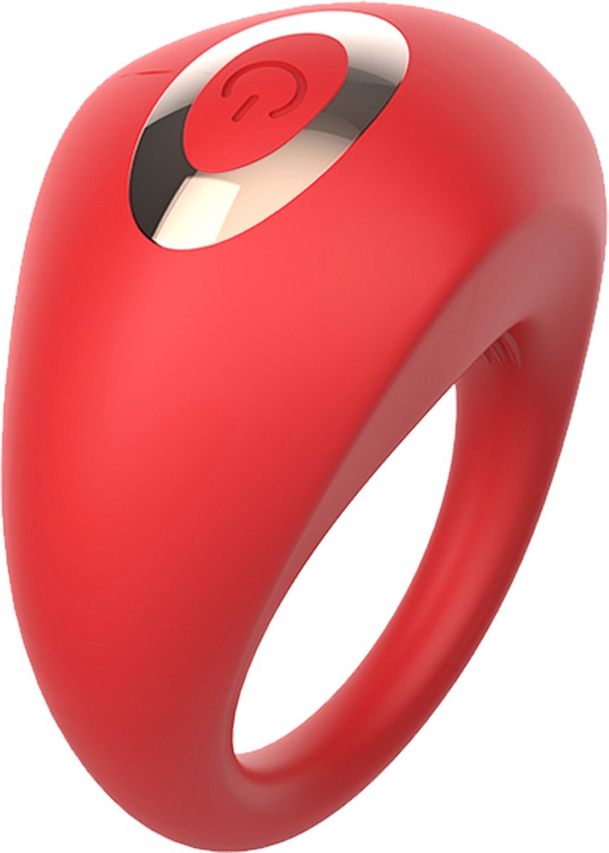 IVY LUX Cockring Vibrerend voor Koppels NXT - Next Generation Vibrator - Hoogwaardige Penisring - Intense Hoogtepunten - Rood