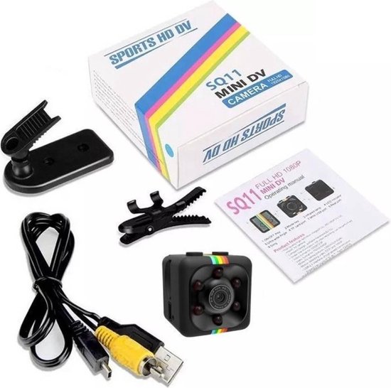 Caméra espion Full HD compacte Mémoire Non-inclus