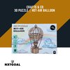 Afbeelding van het spelletje Crafts & Co | 3D Puzzle | Hot-Air Balloon | Difficulty Level 2 | 2-3 HRS
