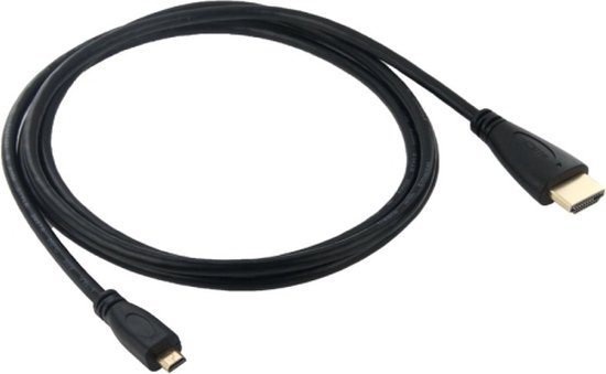 Volledige 1080P video HDMI naar micro HDMI-kabel voor GoPro HERO 4 / 3+ /  3/2/1 /... | bol.com