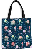 Sac Bandoulière - Sac de Plage - Design Shopper - Animaux - Méduse - 45x45 cm - Sac Coton