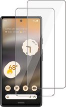 2x Geschikt voor Google Pixel 6a Screenprotector - Geschikt voor Google Pixel 6a Beschermglas Screen Protector 9H Glas