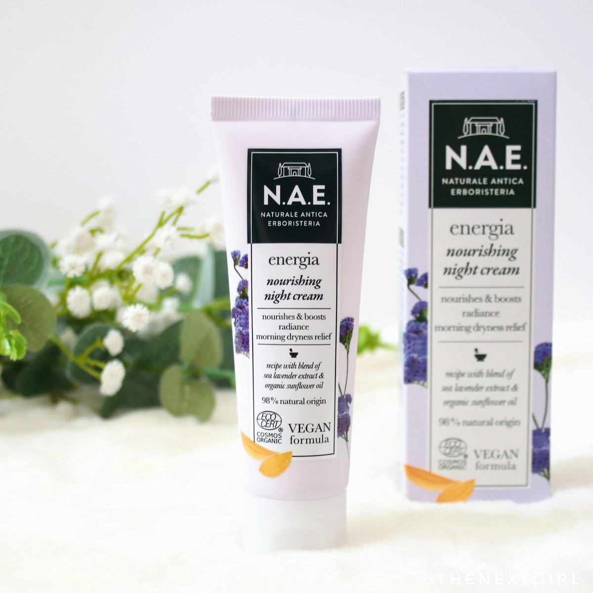 N.A.E. Energia Nourishing Nachtcrème Vegan 50ml - N.A.E. Naturale antica erborista