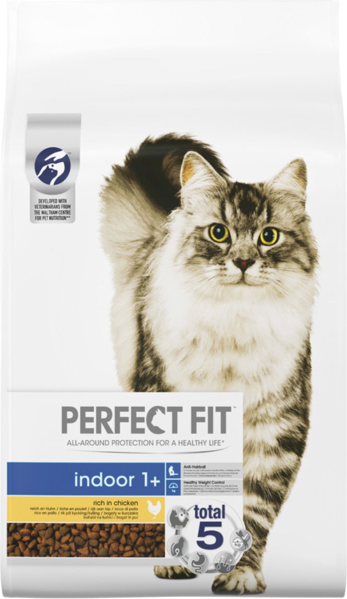 Perfect Fit Perfect Fit - Kattenvoer - Adult Indoor Kip - 7kg