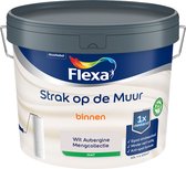Flexa Strak op de Muur Muurverf - Mat - Mengkleur - Wit Aubergine - 10 liter