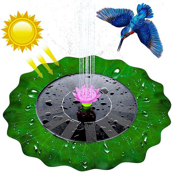 Tuinfontein, fontein op zonne-energie, sierfontein, vogelbad Tuinfontein, fontein op zonne-energie, sierfontein, vogelbad