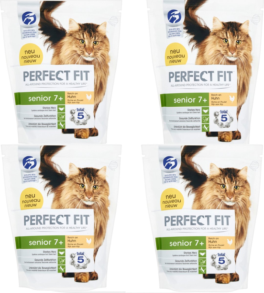 Perfect Fit Perfect Fit - Droogvoer - Senior 7+ Kip - 4x750g