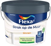 Flexa - Strak op de muur - Muurverf - Mengcollectie - Midden Citroengras - 2,5 liter