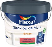 Flexa - Strak op de muur - Muurverf - Mengcollectie - 85% Kers - 2,5 liter