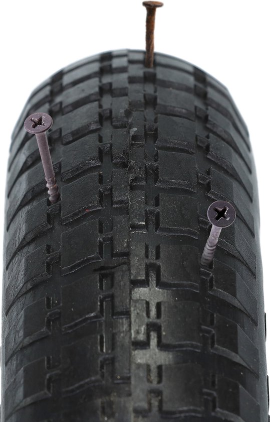 kruiwagenwiel - 3.00-8 - massief rubber - stalen velg - anti-lek - 80 kg - zonder lucht van Merkloos	 — afbeelding 3