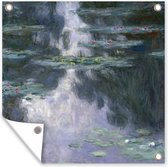 Tuindoek Waterlelies - Claude Monet - 100x100 cm