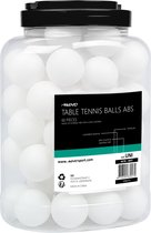 Avento de Balles de tennis de table en pot - 60 pièces - ABS