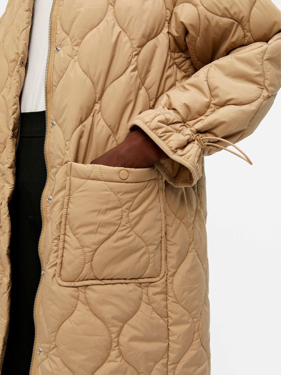 OBJECT OBJLINE LONG QUILTED JACKET NOOS  Jas  - Maat 38