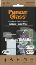 PanzerGlass - Screenprotector geschikt voor Samsung Galaxy Z Flip 4 Glazen | PanzerGlass Ultra-Wide Fit Screenprotector - Case Friendly