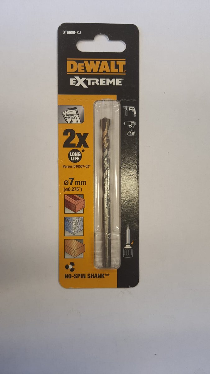 DEWALT DT6680-XJ - BETONBOOR - EXTREME - 7,0MM - 7,0X60X100MM