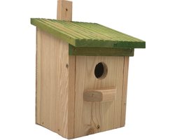 GARDEN SPIRIT Vogelhuisje Nestkast Boswachtershutje Koolmees - Vogels