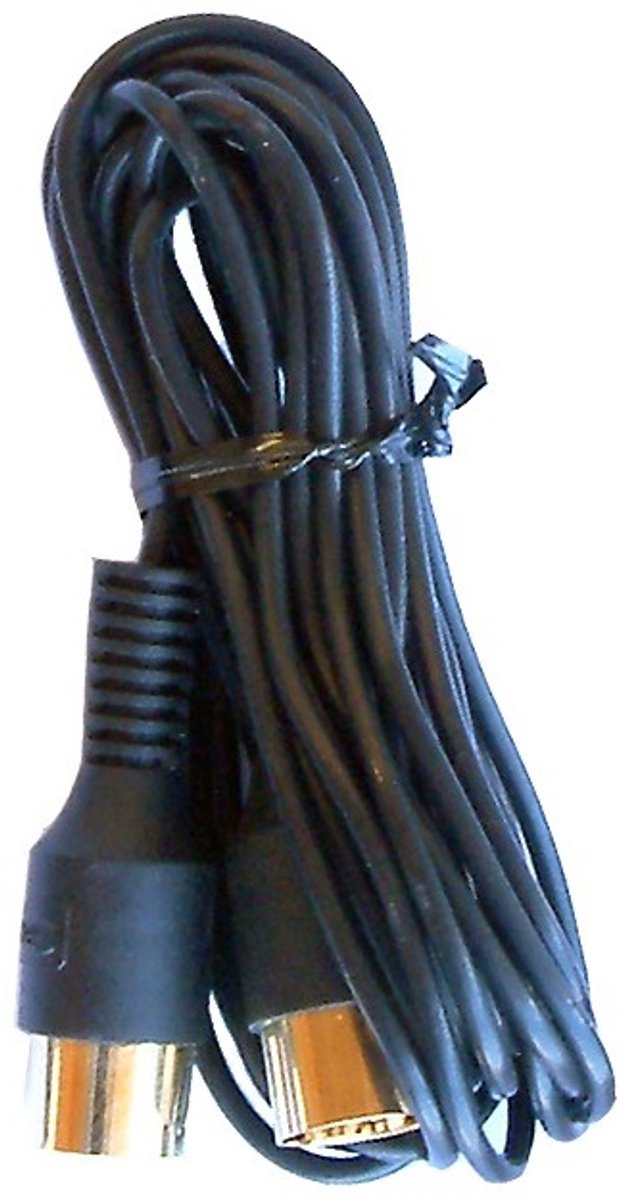 Cavus 8-pins DIN Powerlink PL4 kabel voor B&O / zwart - 15 meter