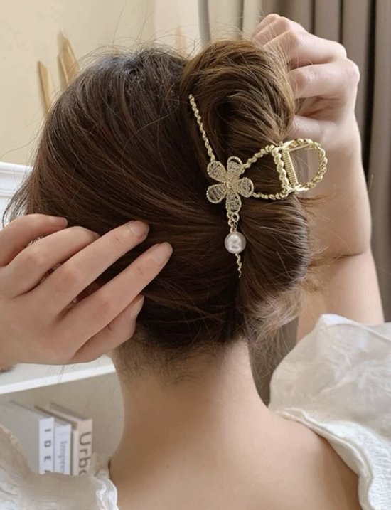 Set Van 4 Haarspelden Met Hawaïbloemen, Rozen En Kunstbloemen Haaraccessoires Voor Vakantie Strandfeest En Boho Look Haarspeld Voor Meisjes