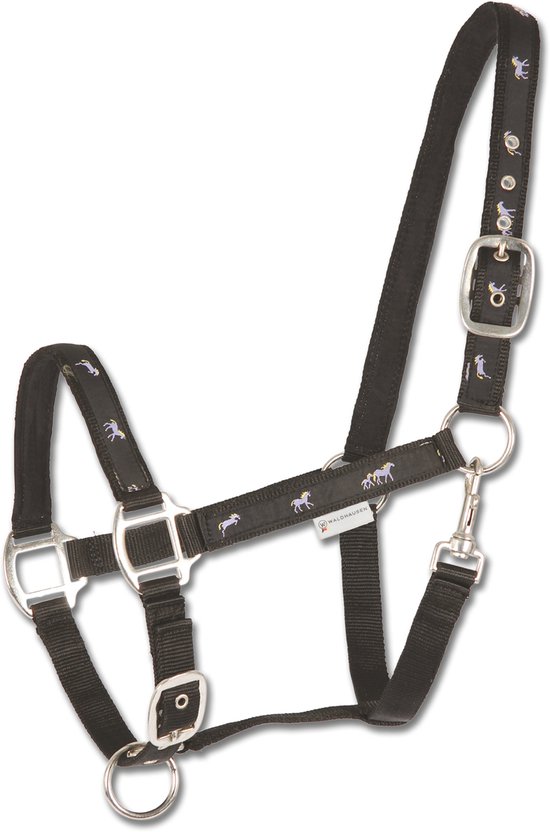 Halster paard Motief azuurblauw Halster paard Motief azuurblauw