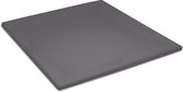 Cinderella single-split topper jersey 200 x 200 / 210cm (96) anthracite (tot 15cm)