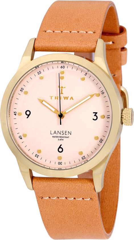 Triwa Lansen Last121-131 - horloge - 38mm - goudkleurig