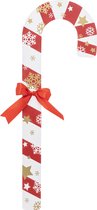 Noël - Candy Cane - Candy Cane - Candy Fries - Décoration de Noël - Décoration Décoration murale - Décoration - Bois - Cintre - 65cm
